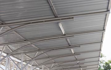 installing Middle Rocombe metal roofing